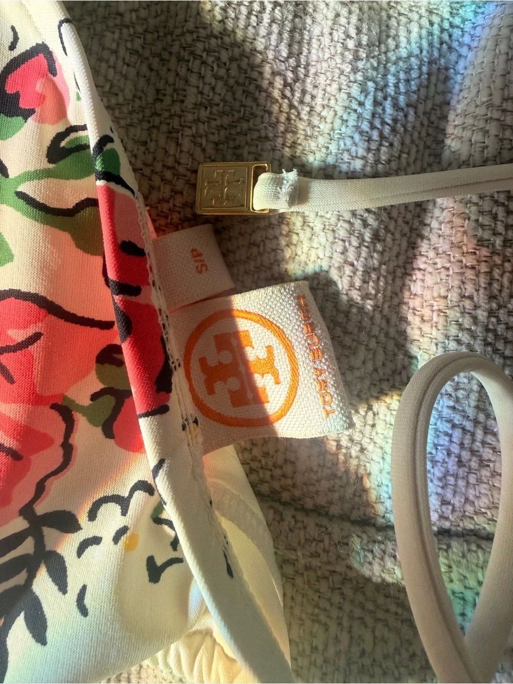 Tory Burch Beautiful Floral String Bikini Set